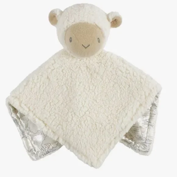 Lamb Unisex Neutral Security Blanket Lovey Snuggle Buddy Parents Choice NWT - Picture 2 of 10